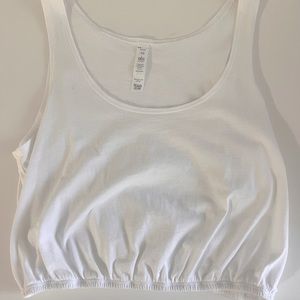 Alo scrunch bottom tank top